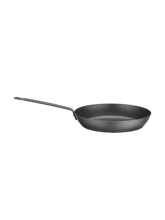 Carbon Steel Frying Pan All Types Cookers Diameter 282 Mm