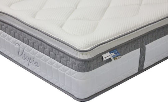 Pakketo Utopia Single Ergonomic Mattress 100x200x32cm with Independent Springs & Topper