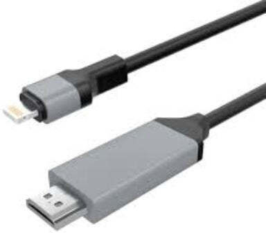 Hdtv Kabel HDMI-Stecker - Blitzschlag männlich 2m Schwarz