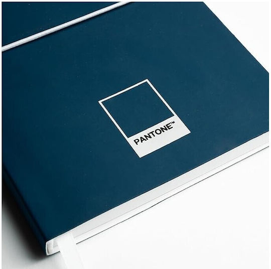 Pantone Σημειωματάριο 96 Φύλλων με Στυλοθήκη Μπλε