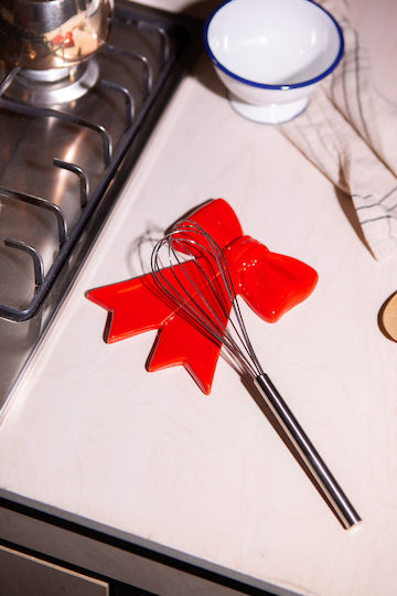 Bow Kollektion Löffelablage Rot