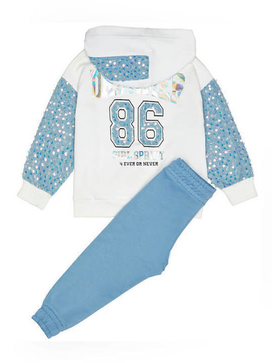 Sprint Kinder Sweatpants Set - Jogginganzug Hellblau