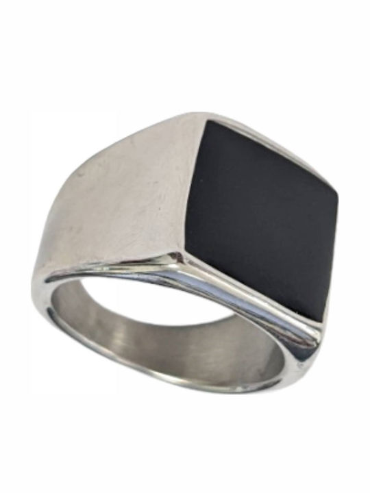 Tatu Moyo Men's Steel Ring Tatu Moyo Men's Steel Ring