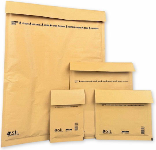 thessPACK Envelope Bag Type with Bubble Wrap 1pcs in Beige Color