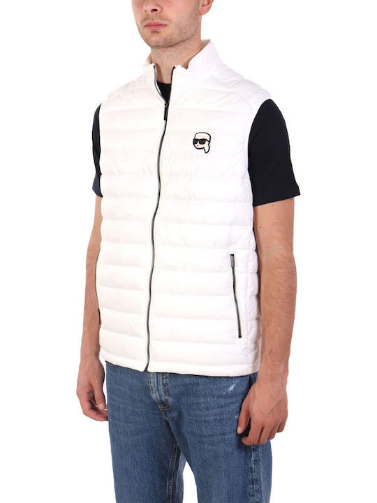 Sleeveless Jacket White