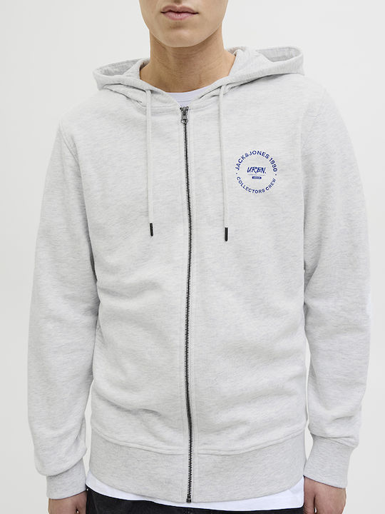 Jack & Jones white with Hood