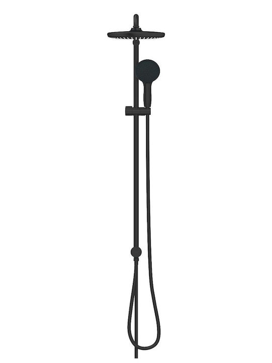 Grohe Duschsäule ohne Armatur 103.6cm Schwarz