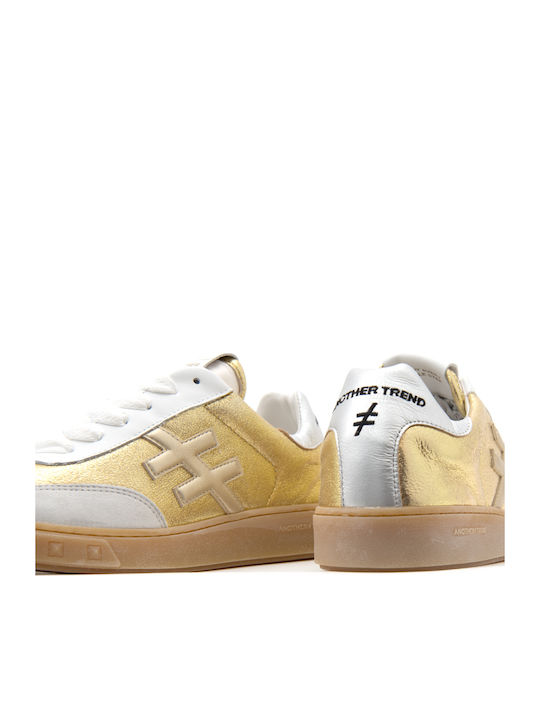 Damen Sneakers Gold