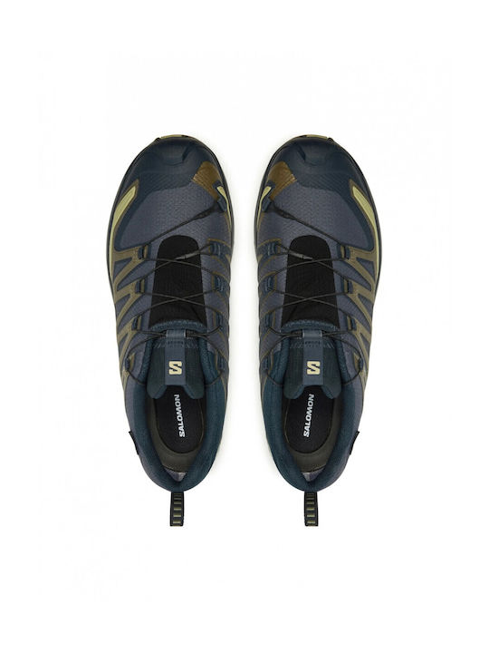 Xa Pro 3d V9 Sport Shoes Running Gray Waterproof with Gore-Tex Membrane