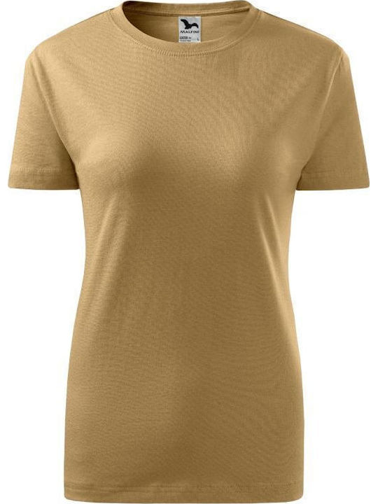 Malfini Γυναικείο Διαφημιστικό T-shirt Κοντομάνικο Sand