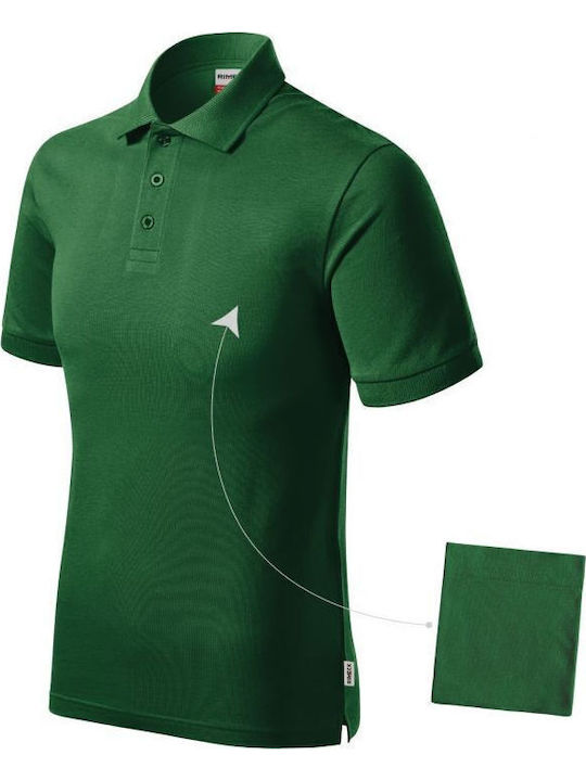 Malfini Ανδρικό Διαφημιστικό T-shirt Κοντομάνικο Bottle Green