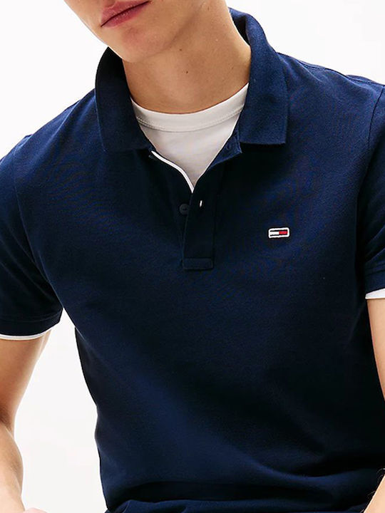 Polo T-Shirt Herrenblusen Blau