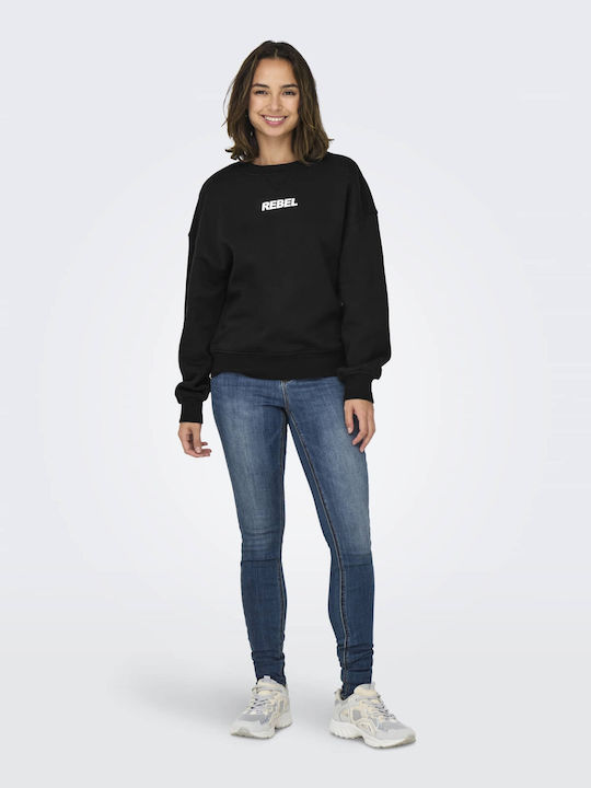 Damen Sweatshirt Black