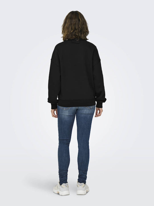 Damen Sweatshirt Black