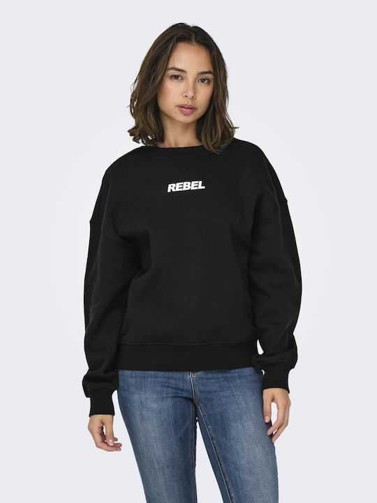 Damen Sweatshirt Black