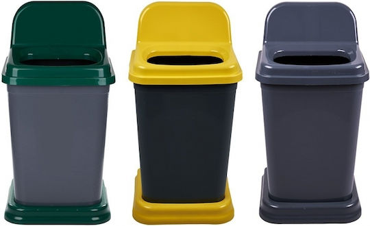 Sidirela Kunststoff Gewerbliche Abfallbehälter Recycling 50Es