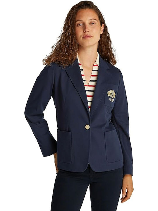 Tommy Hilfiger Γυναικείο Σακάκι Μπλε
