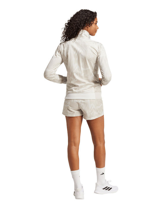 adidas Women's Set with Shorts Ecru