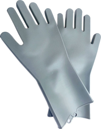 Elitehoff Ofenhandschuh-Set Silikon in Gray Farbe 2Stück