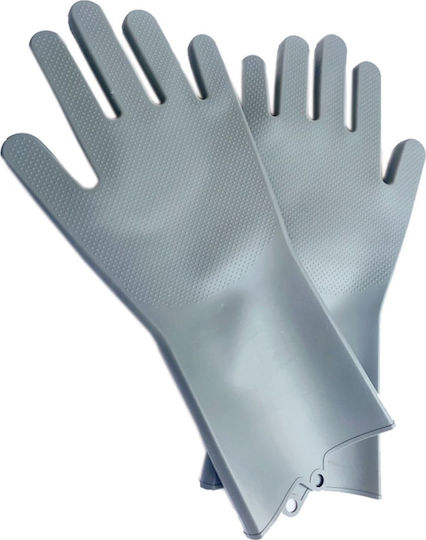 Elitehoff Ofenhandschuh-Set Silikon in Gray Farbe 2Stück