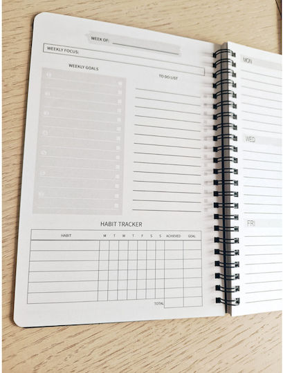 Set 8 Notebooks Spiral A5