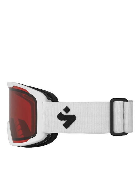 Sweet Protection Μάσκα Σκι & Snowboard Παιδική Λευκή με Φακό σε Διάφανο Χρώμα