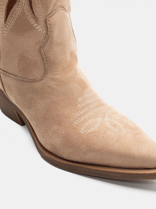 Luigi Women's Boots Cowboy Beige