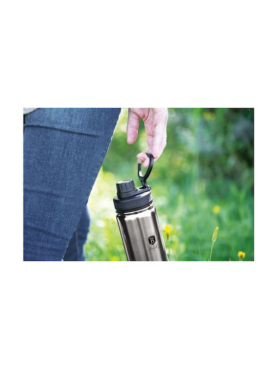 Berlinger Haus Αθλητικό Παγούρι Ανοξείδωτο 720ml Ασημί