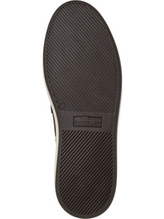 Leder Herren Mokassins in Braun Farbe