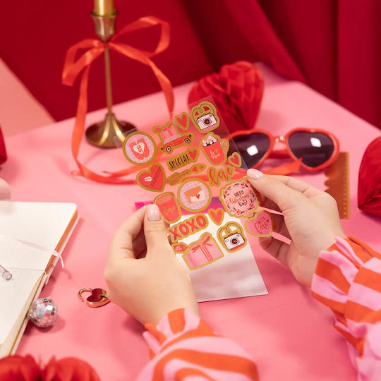 Αυτοκόλλητα Valentine's Day 18τμχ