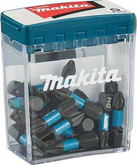 Makita Set 25 Schraubendreher-Bits Kreuz