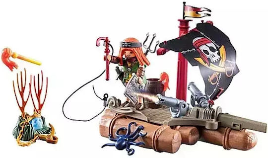 Playmobil Pirates Pirate Raft With Cannons for 4-10 years old