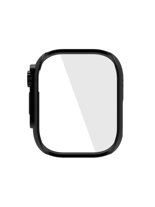Ultra Tempered Film Protective Case Пластмасов Калъф в Черен цвят за Redmi Watch 5 Active
