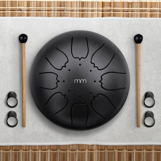 Mikamax Steel Tongue Drum 8 Notes 16cm