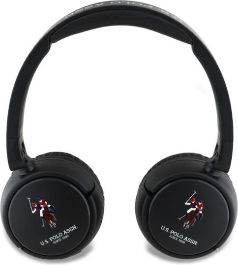 U.S. Polo Assn. Fără fir / Cu fir On Ear Căști cu 30 ore de Funcționare Negre