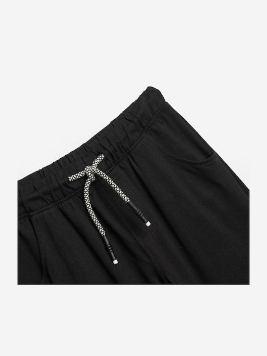 Funky Set De Îmbrăcăminte Pentru Copii Cu Pantaloni Scurți Negri 2 Bucăți