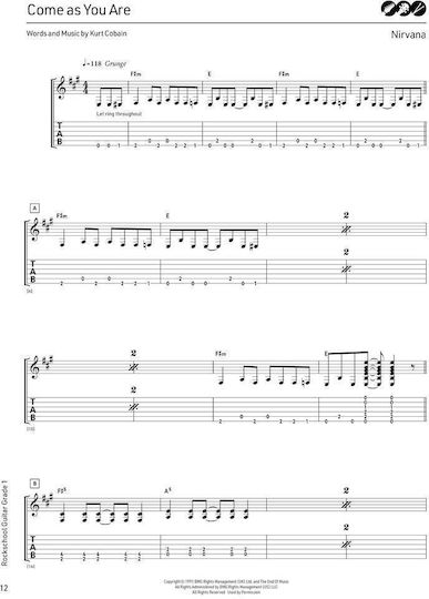 Hal Leonard Rockschool Guitar Grade 1 2024
