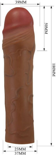 Pretty Love Chane Προέκταση Πέους Καφέ 5cm