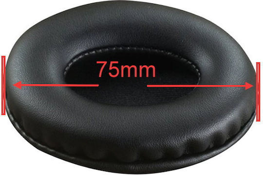 Replacement Earpads Headphones 75mm 235