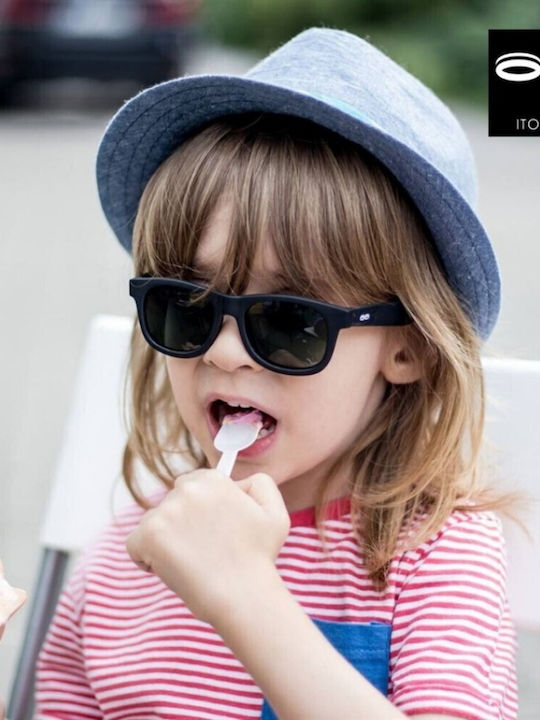 iTooTi 3-5 Years Kids Sunglasses Black T-SHA-CM01