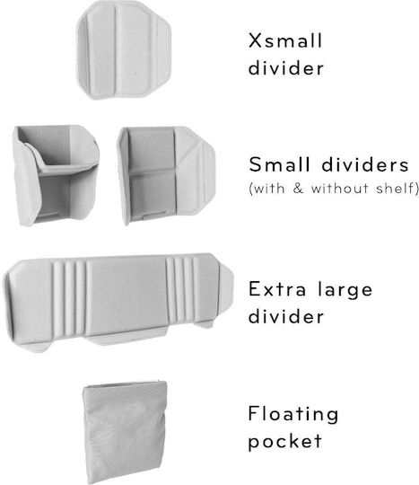 Peak Design Travel Camera Cube V2 Τσάντα Πλάτης Φωτογραφικής Μηχανής Large Μαύρη