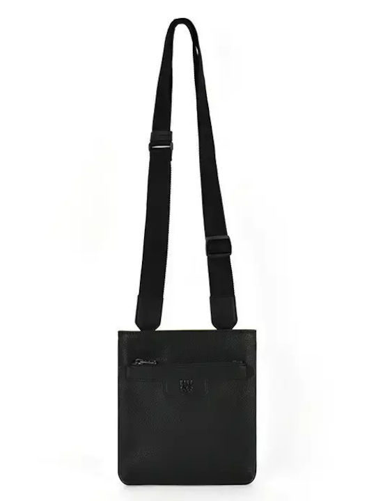 Nesh Herren Tasche Schulter / Crossbody Schwarze
