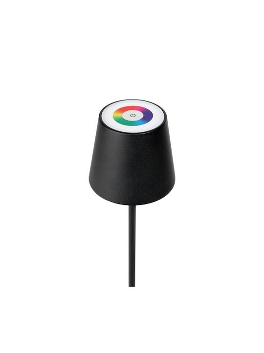 Platinet Table Lamp LED with Black Shade and Base