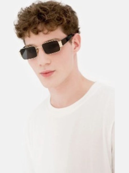 Retrosuperfuture Sunglasses Χρυσά with Metal Frame & Gray Lens