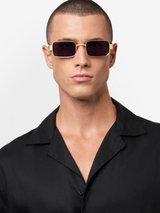 Dsquared2 Γυαλιά Ηλίου Χρυσά με Μεταλλικό Σκελετό