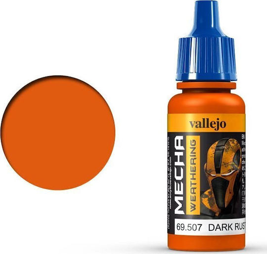 Acrylicos Vallejo Χρώμα Μοντελισμού Dark Rust Wash 17ml