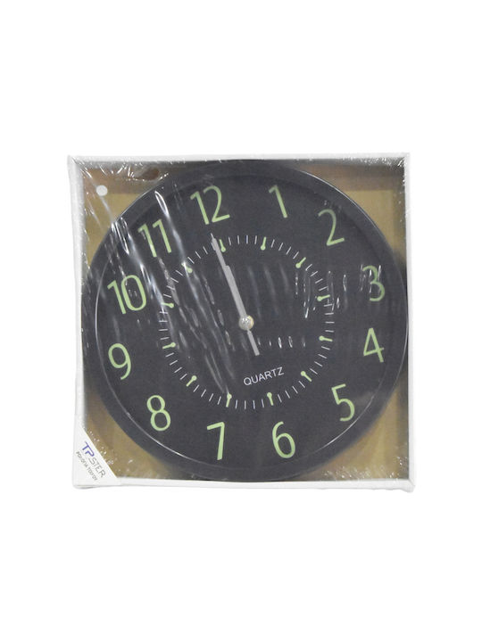 Tpster Wall Clock Black Ø30cm