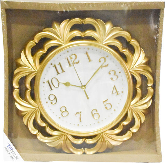Tpster Wanduhr Gold Ø30cm