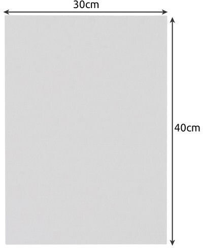 Ungerahmtes Leinwand-Set Zola 8-teilig 180g/m2 Baumwolle MDF Papier 30x40 cm