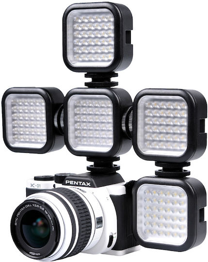 Godox LED36 LED-Panel 5500 - 6500K Auf-Kamera mit Lichtstärke Lux 260